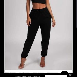 Meshki sylvia loopback joggers